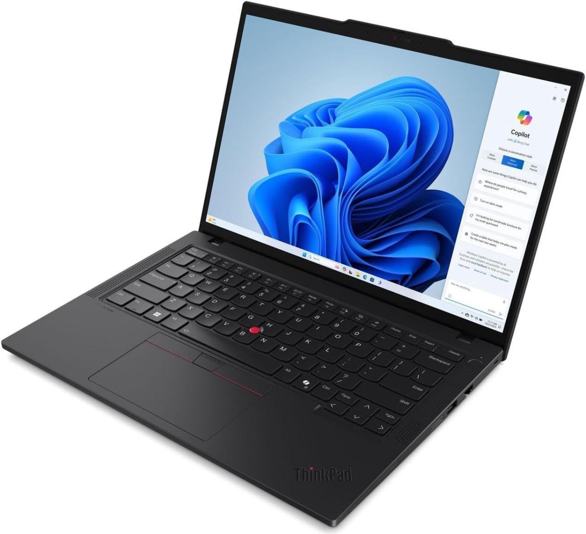 ⁦Lenovo ThinkPad T14 Gen 5 21ML006LUS 14" Notebook - WUXGA - Intel Core Ultra 7 155U - 16 GB - 512 GB SSD - English Keyboard - Gray⁩ - الصورة ⁦2⁩