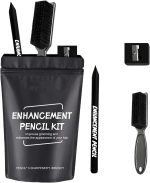 ⁦Hairline Pencil, Travel Barber Pencil Marker, Reusable Chalk Pen, Precision Shaping Tool, Mustache Enhancer, Portable Styling Kit for Daily Grooming, Travel, Home Use⁩ - الصورة ⁦8⁩