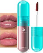 ملمع شفاه وملمع شفاه مرطب، مرطب يدوم طويلا، محدد شفاه عالي الصبغة، بلش، غير لزج، مكياج شفاه مقاوم للانتقال للنساء