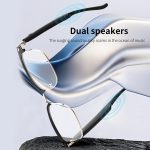 ⁦Harlafou Bluetooth Audio Smart Glasses,Photochromic Sunglasses for Men and Women,Open Ear Sound Mic & Speakers⁩ - الصورة ⁦6⁩