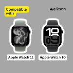 ⁦الكسون غطاء حماية لساعة ابل 46 ملم، حافظة متينة ممتصة للصدمات لساعة ابل 10، حافظة واقية عسكرية رياضية مضادة للسقوط والصدمات - اسود⁩ - الصورة ⁦2⁩