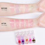 مجموعة زيت شفاه لتكبير الشفاه من كولور تشينج، ملمع شفاه شفاف للعناية بالشفاه، زيت مرطب شفاه نباتي طبيعي، مغذي، غير لزج - الصورة 3