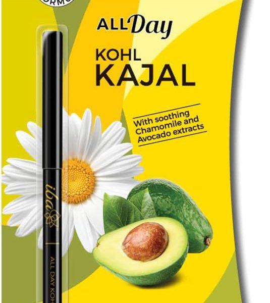 Iba All Day Kohl Kajal, Jet Black, 0.35g