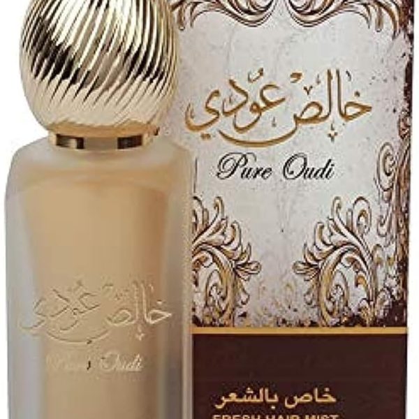 Lattafa Pure Oudi Fresh Hair for Women, Eau de Perfume - 50 ml