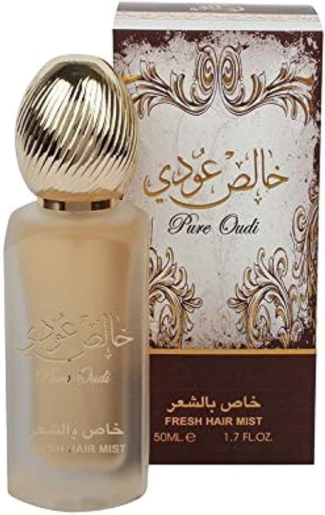 Lattafa Pure Oudi Fresh Hair for Women, Eau de Perfume - 50 ml