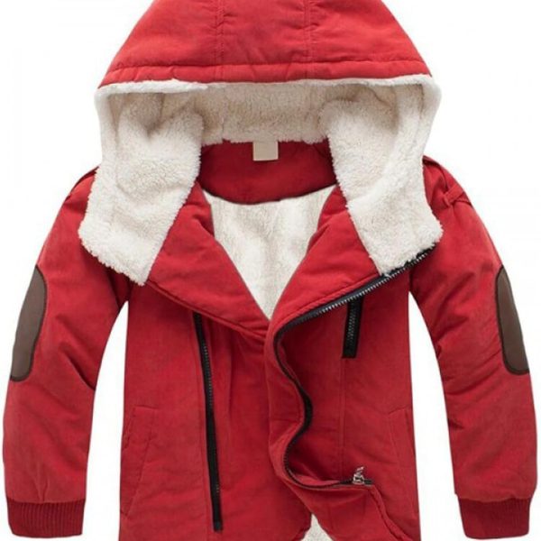 EISHOW baby-boys Soft Unisex Boys Girls Thick Hooded Jacket Casual Warm Faux Fur Coat 1-12 Years (pack of 1)