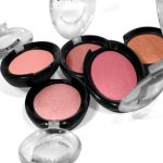 ⁦Palladio Baked Blush, Blushin, 2.5g, Highly Pigmented and Shimmery Powder Blush, Apply Dry for Natural Glow or Wet for Dramatic Radiance, Easy to Blend Makeup Blush, Apply Blusher with Blush Brush⁩ - الصورة ⁦7⁩