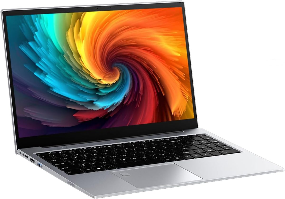 ⁦Huitbat TK-H20 Laptop Computer, 15.6" FHD 1920 x 1080 IPS, Intel Core i5-1030NG7, Intel Iris Plus Graphics, 16GB RAM, 512GB SSD, Backlit Keyboard, 180 Flip, Fingerprint Reader, Type-C, Windows 11 Pro⁩ - الصورة ⁦3⁩