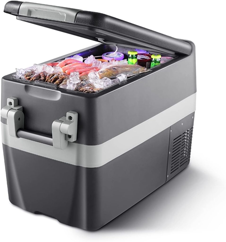 Mini fridge Camping Portable Picnic Outdoor Compressor Auto Refrigerator Deep Freezer Cooler Box Mini Fridge Travel
