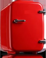 ⁦BBFVJRDD Mini fridge for office Cooling And Heating Mini Refrigerator The Fridge Room Cosmetic Both Home Small Drinks Camping Makeup Portable Electric Trips⁩ - الصورة ⁦2⁩