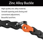 ⁦Lamshaw Compatible for Amazfit Helio Bands, Quick Release Elastic Silicone Hollowed Out Replacement Straps Compatible for Amazfit Helio Fitness Tracker Wristband⁩ - الصورة ⁦4⁩