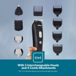 ⁦Geepas GTR8612 Dry For Men - Clipper & Trimmer⁩ - الصورة ⁦4⁩