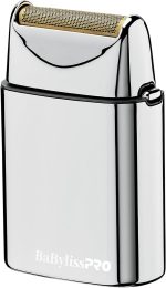 BaBylissPRO Cordless Metal Single Foil Shaver, Silver, 1 Count