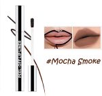 ⁦All-Day Wear Matte Peel Off Lip Stain Long Lasting Waterproof Lip Liner Highly Pigmented Non-Stick Lipstick Smudge-Proof Transfer-Proof (Mocha Smoke)⁩ - الصورة ⁦2⁩