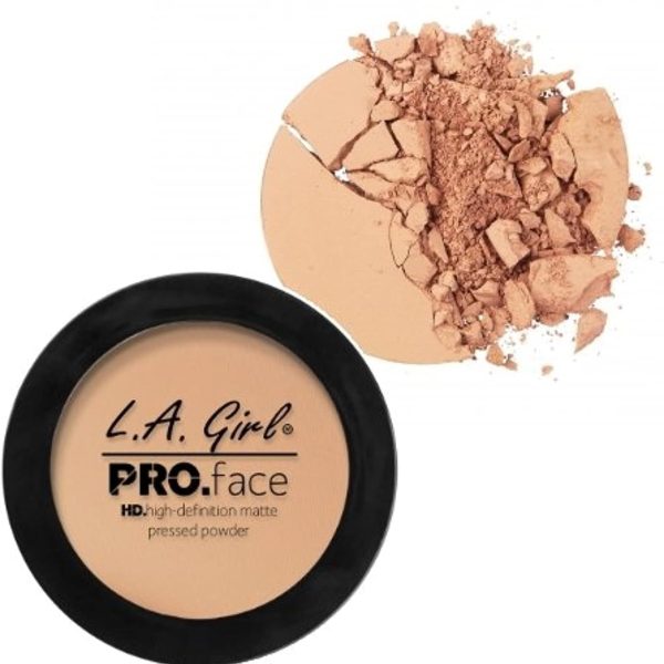 L.A. Girl Pro.Face Matte Pressed Powder, Porcelain GPP603