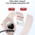 ⁦ساعة ذكية | ساعات ذكية للرجال | شاشة HD 1.38 انش | مكالمات بلوتوث | مقاومة للماء IP67 | حواف رفيعة للغاية | متوافقة مع iOS واندرويد (اسود)⁩ - الصورة ⁦6⁩