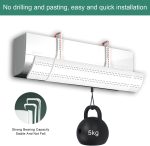 ⁦عاكس هواء لمكيف الهواء من لوسيفا، ابيض، بلاستيك، غير مقاوم للماء، مثالي لمكيفات سبليت (60-125 سم، 20 سم)، تدفق قابل للتعديل، سهل التركيب، راحة موسمية، سهل الصيانة⁩ - الصورة ⁦4⁩