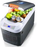 ⁦QBNZAXC Mini fridge Auto Refrigerator Car Home Dual Use Mini Fridges Portable Food Drink Cooler Organizer For Car Home Outdoor⁩ - الصورة ⁦2⁩
