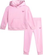 Reebok Baby Girls G Tod Flc Jog Set V3 Pant Sets
