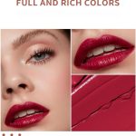 مجموعة احمر شفاه مرطب من جلوسي، كوب مقاوم للماء ويدوم طويلا وغير لاصق، قلم تحديد الشفاه ومستحضرات التجميل، هدية للنساء - الصورة 4