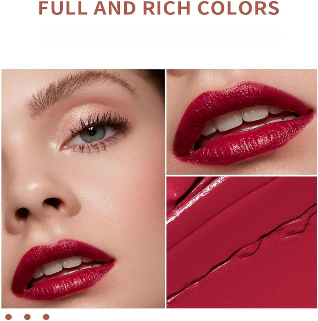 61NzHMk2qwL._AC_SL1500_.jpg مجموعة احمر شفاه مرطب من جلوسي، كوب مقاوم للماء ويدوم طويلا وغير لاصق، قلم تحديد الشفاه ومستحضرات التجميل، هدية للنساء - الصورة 4