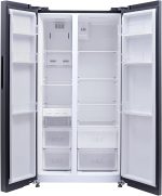 ⁦Super General 510 Net Capacity 18Cu.ft Side By Side Refrigerator-Freezer ‎With Digital Control And Temperature Display, No-Frost, Digital Control, Black, KSGR800SBS, 2 Year Warranty⁩ - الصورة ⁦3⁩