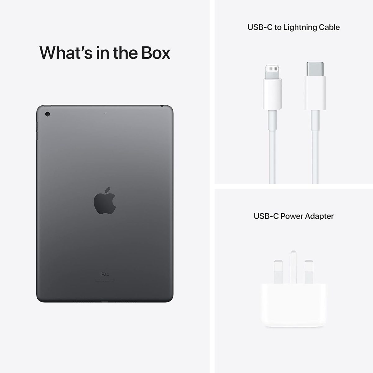 ⁦Apple 2021 iPad (10.2-inch, Wi-Fi, 64GB) - Space Grey (9th Generation) (Renewed)⁩ - الصورة ⁦9⁩