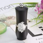 ⁦Azonee Empty Lipstick Tube, 10 Pcs Royal Style DIY Lipstick Empty Container Self-made Lipstick Mold Lip Balm Tubes (Black)⁩ - الصورة ⁦5⁩
