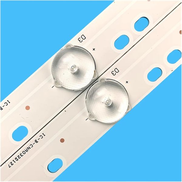 XSGZFC For 32 inch 10 lamp IC-B-CNA032D127 570mm EM32H660 PLDV321300 X32 LE3342 TH315LK11 with 3V 2-piece LED TV backli