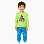 TRUCARE Boys Nickelodean Kids Full Sleeves Nightwear Pajama Set (pack of 2)
