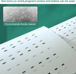 ⁦عاكس هواء لمكيف الهواء من لوسيفا، ابيض، بلاستيك، غير مقاوم للماء، مثالي لمكيفات سبليت (60-125 سم، 20 سم)، تدفق قابل للتعديل، سهل التركيب، راحة موسمية، سهل الصيانة⁩ - الصورة ⁦5⁩