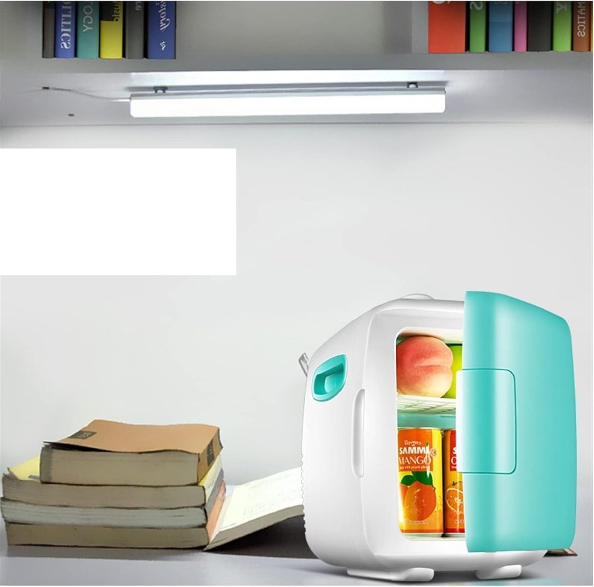 ⁦BBFVJRDD Mini fridge for office Mini Refrigerator Small Refrigerator Household Dormitory Small Family Incubator⁩ - الصورة ⁦4⁩