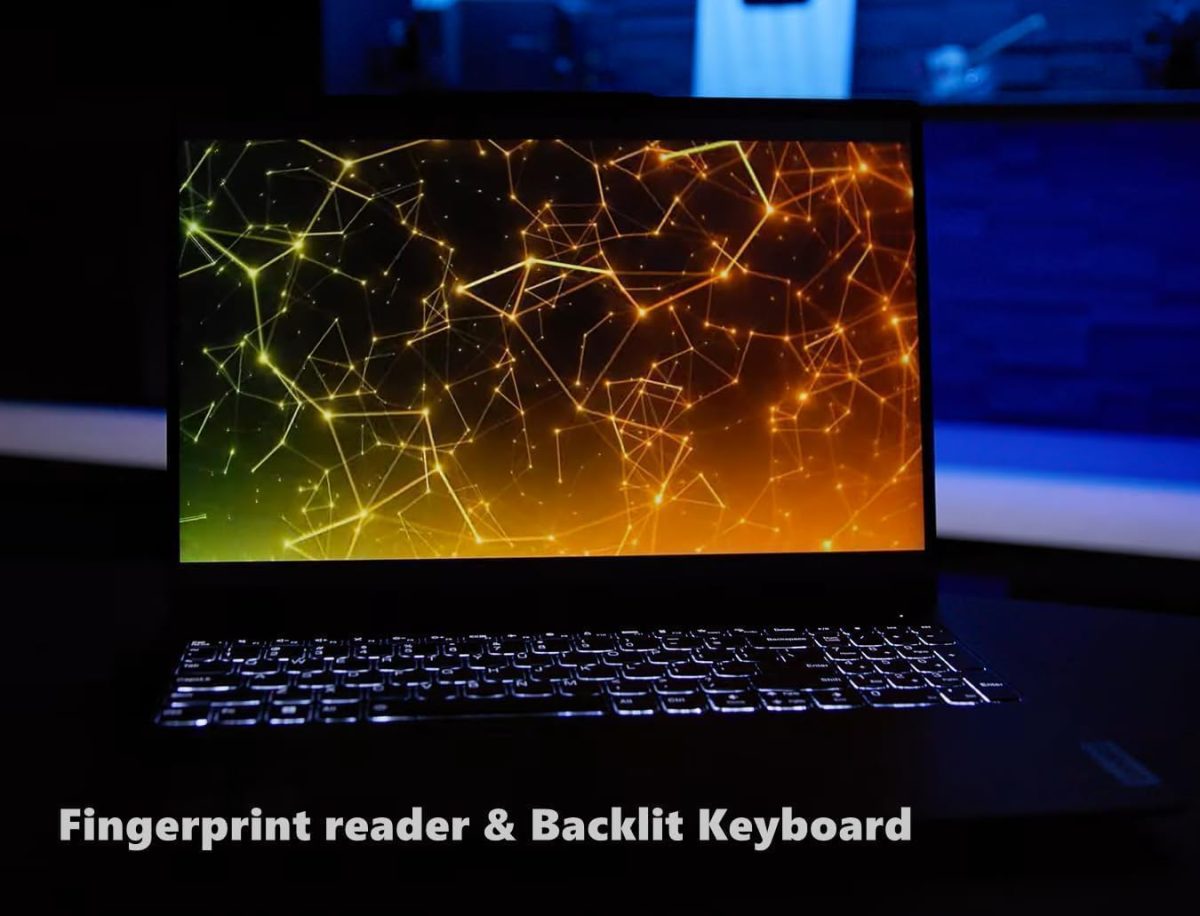 ⁦Lenovo IdeaPad 5 Laptop, 10-cores Intel Core 7 150U, 16" WUXGA (1920x1200) IPS Display, Slim Business Laptop, FHD Webcam, Windows 11 Home, w/Office 365 (16GB RAM | 1TB PCIe SSD)⁩ - الصورة ⁦4⁩