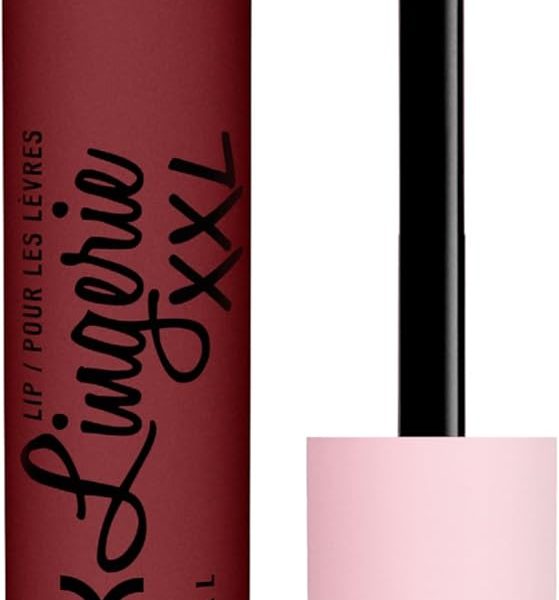 NYX Professional Makeup Lip Lingerie XXL Matte Liquid Lipstick, Strip & Tease 24