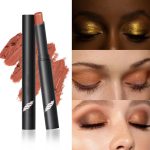 ⁦ALMEKAQUZ Eyeshadow Stick, Professional Bright-Colored Contouring and Highlight Eyeshadow Stick, Creamy Long-Lasting Eye Makeup, Natural & Shimmer Eye Shadow for Women (01)⁩ - الصورة ⁦2⁩