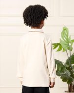 ⁦REDTAG Boys Long Sleeve Polo Shirt⁩ - الصورة ⁦3⁩