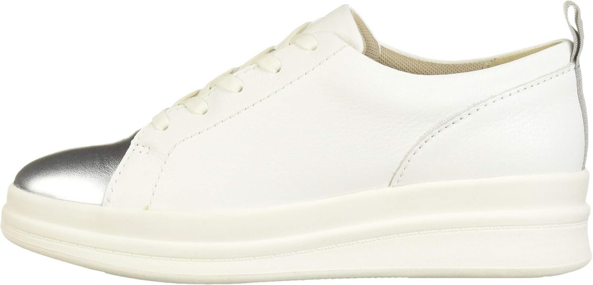 ⁦Naturalizer Women's YARINA Sneaker, White Multi, 37 EU⁩ - الصورة ⁦8⁩