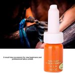Tattoo Ink, Professional No Irritation Pigment 10ml Tattoo Supply for Eyebrow Tattoo, Lip Tattoo and Eyeliner Tattoo(Orange Red(Lip)) - الصورة 4