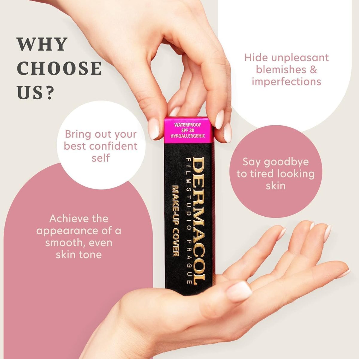 ⁦Dermacol Make-Up Cover (218)⁩ - الصورة ⁦7⁩