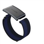 ⁦QINOUK Strap Compatible Amazfit Helio Strap, Breathable Sturdy Nylon Sport, Braided Elastic Replacement Band-Black⁩ - الصورة ⁦5⁩