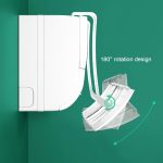 ⁦عاكس هواء لمكيف الهواء من لوسيفا، ابيض، بلاستيك، غير مقاوم للماء، مثالي لمكيفات سبليت (60-125 سم، 20 سم)، تدفق قابل للتعديل، سهل التركيب، راحة موسمية، سهل الصيانة⁩ - الصورة ⁦3⁩