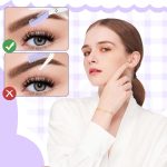⁦HANNEA® 3-in-1 Eyebrow Scissors Kit, Eyebrow Grooming Set, Eyebrow Scissors with Comb, Hair Removal Tweezers, Facial Eyebrow Razo, yebrow Trimmer Kit for Women and Men, Purple⁩ - الصورة ⁦7⁩