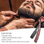 ⁦Bukela Professional Straight Edge Razor with 100 Single Straight Razor Blades, Disposable Barber Straight Razor Blades Kit, Close Shaving Men's Manual Shaver⁩ - الصورة ⁦2⁩