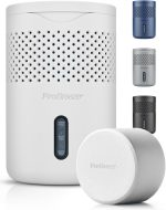 Pro Breeze Osmo® Dehumidifier - Silent & Refillable Moisture Absorber for Damp & Condensation at Home, Bedroom, Wardrobe, Car - Bathroom Mould Remover with 700g Refillable Tablet - No Power Required