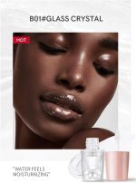 مجموعة احمر شفاه سائل مرطب من 5 قطع، مجموعة ملمع شفاه عاكس مقاوم للماء، احمر شفاه سائل عاكس لتفتيح الشفاه وتعزيز الشفاه والعناية بالشفاه، مجموعة مكياج تجميل لطيفة - الصورة 3