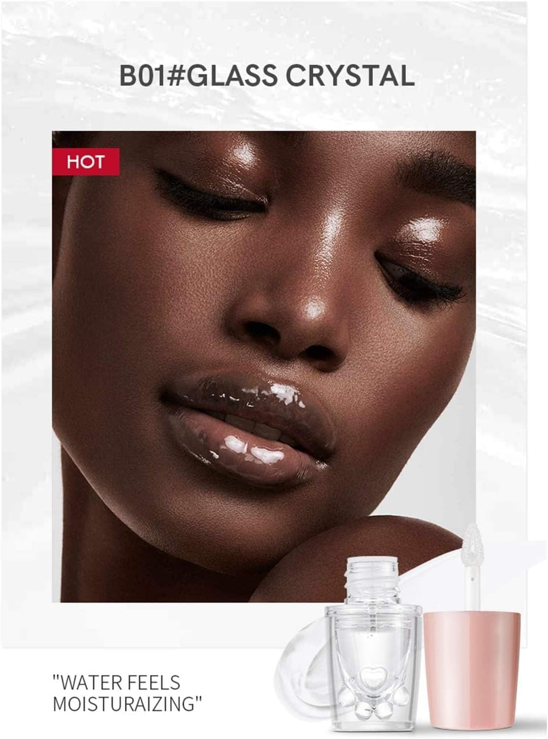 61YGieyIzpL._AC_SL1497_.jpg مجموعة احمر شفاه سائل مرطب من 5 قطع، مجموعة ملمع شفاه عاكس مقاوم للماء، احمر شفاه سائل عاكس لتفتيح الشفاه وتعزيز الشفاه والعناية بالشفاه، مجموعة مكياج تجميل لطيفة - الصورة 3