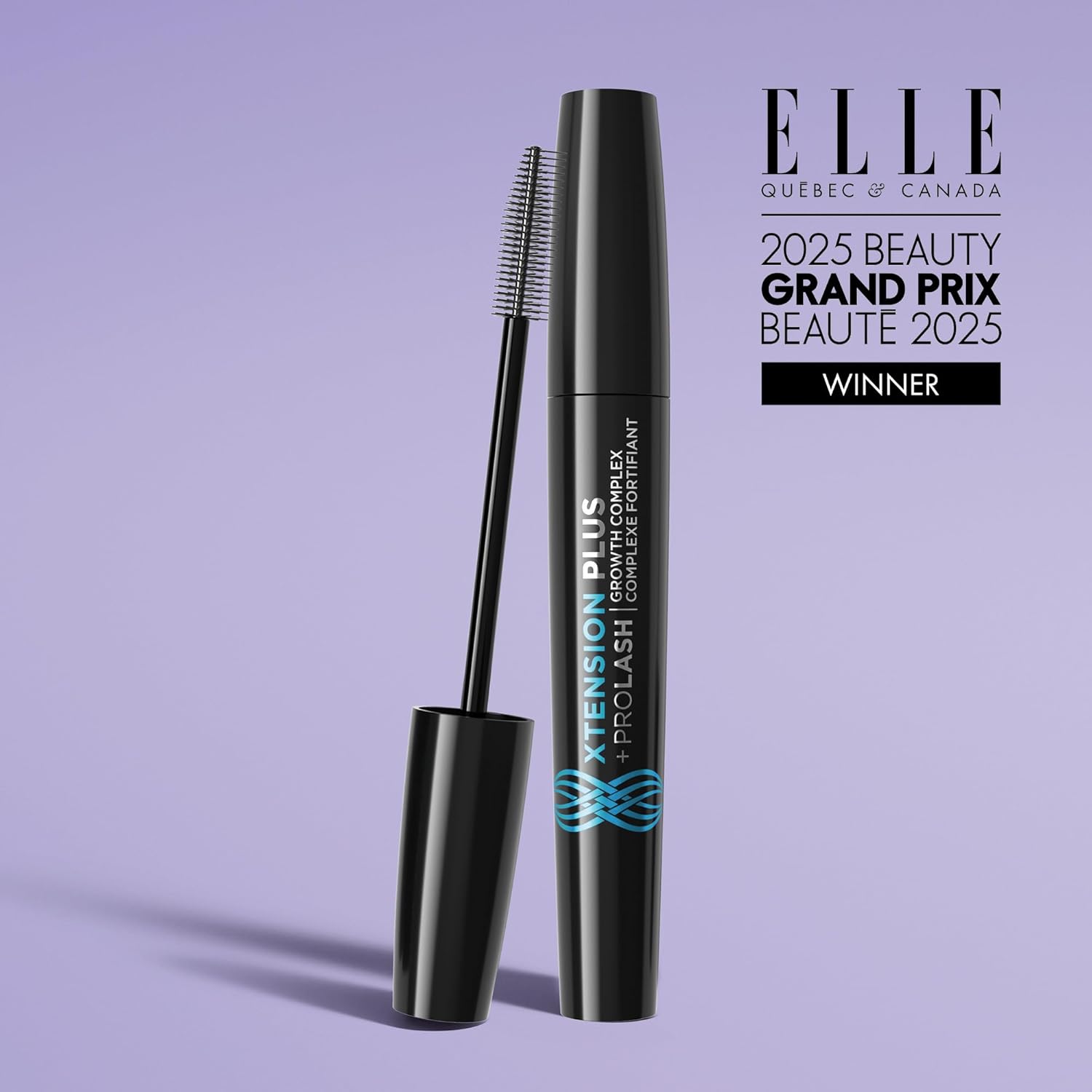 61YtzAsZ3iL._AC_SL1500_.jpg Marcelle Xtension Plus + Pro Lash Growth Complex Mascara, Black, 1 Tube - الصورة 5