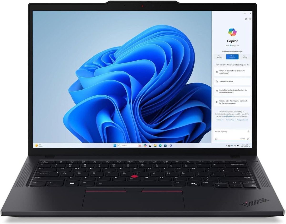 Lenovo ThinkPad T14 Gen 5 21ML006LUS 14" Notebook - WUXGA - Intel Core Ultra 7 155U - 16 GB - 512 GB SSD - English Keyboard - Gray