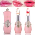 2 Pcs Crystal Flower Jelly Lipstick, Magic Color Changing, PH Clear Temperature Lip Gloss and Balm, Long Lasting Nourishing Moisturizing Lip Stick