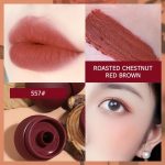 ⁦Matte Ink Lip Glaze Lipstick Set, Pinecone Shape Lipstick Set, Long Lasting Wear Non-Stick Cup Waterproof Lipsticks Lip Balm(4 Pack)⁩ - الصورة ⁦6⁩
